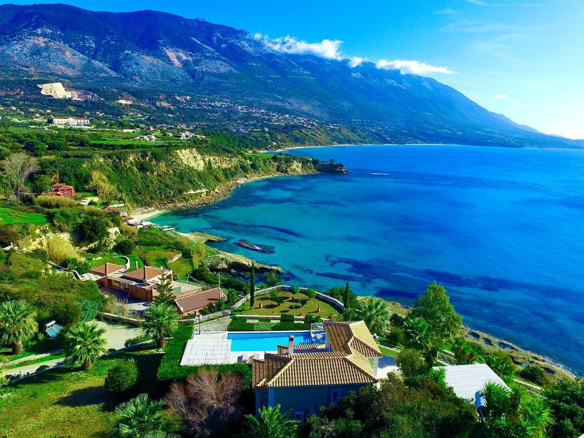 Villa Thalassa Kefaloniaprivatevillas Трапезаки Екстериор снимка