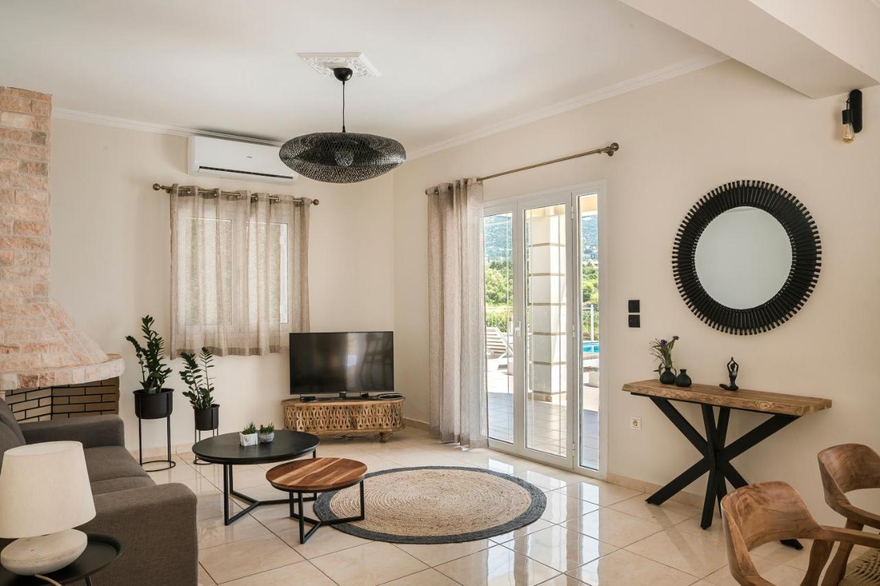Villa Thalassa Kefaloniaprivatevillas Трапезаки Екстериор снимка