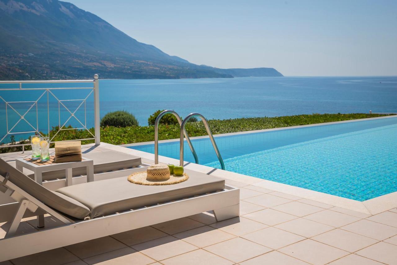 Villa Thalassa Kefaloniaprivatevillas Трапезаки Екстериор снимка