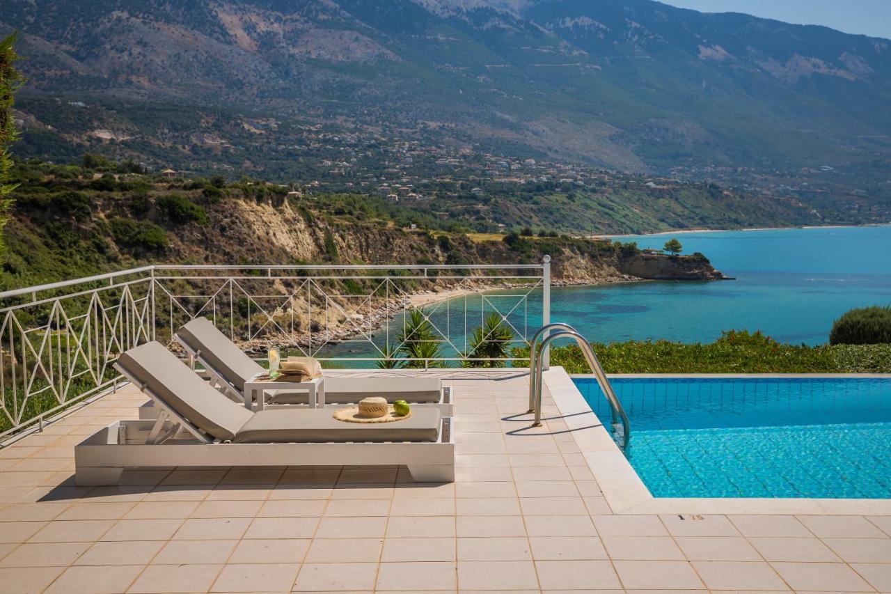 Villa Thalassa Kefaloniaprivatevillas Трапезаки Екстериор снимка