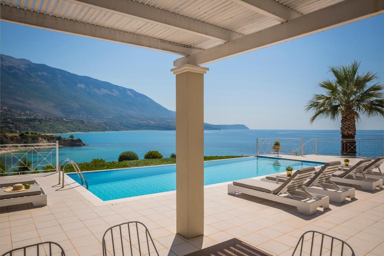 Villa Thalassa Kefaloniaprivatevillas Трапезаки Екстериор снимка